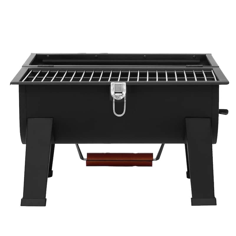 Royal Gourmet Black Portable Charcoal Grill