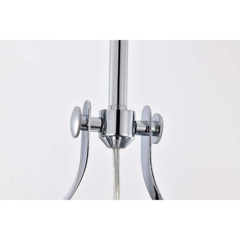 Didia 1-Light 13-Inch Chrome Dome Pendant