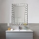 preview thumbnail 10 of 12, Traverse Moderno Beveled Wall Mirror, 30" x 40" - 30 x 40
