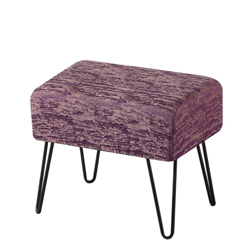 Serenta Jacquard Retro Ottoman