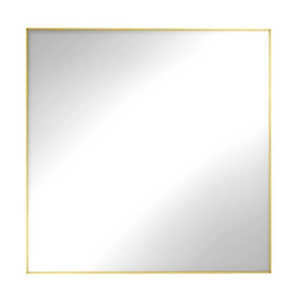 Modern Framed Bathroom Vanity Mirror with Aluminum Frame, HD Shatter-Resistant, Anti-Corrosion Wall Mirror