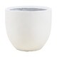 preview thumbnail 12 of 48, Round MgO Indoor / Outdoor Planter MEDIUM - White