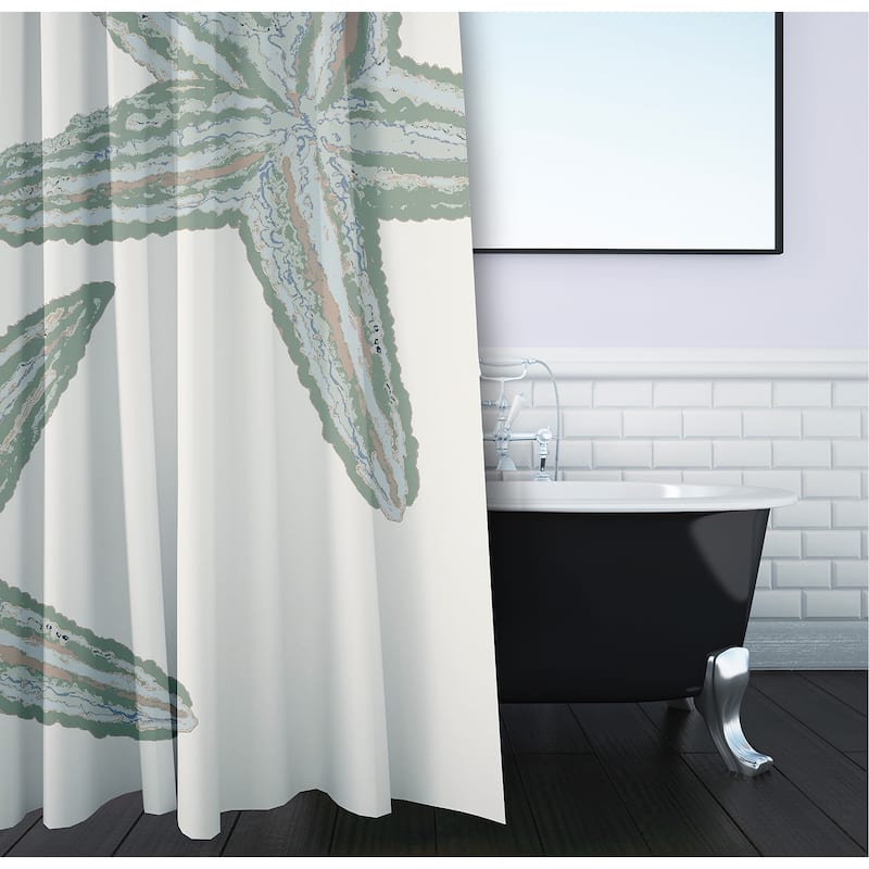 Starfish Constellation Shower Curtain