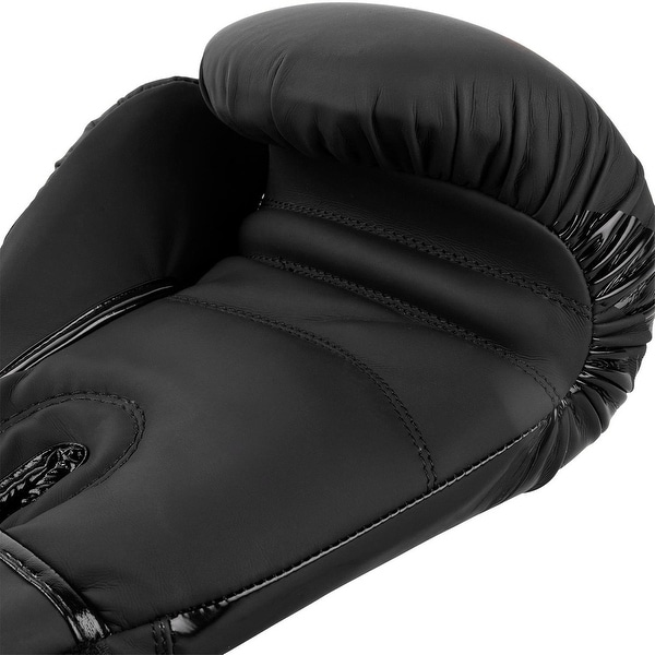 Black//Black Venum Contender 2.0 Boxing Gloves