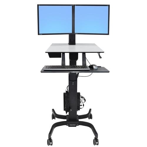 Ergotron - Ergotron Workfit-C,Dual Sit-Stand Workstation.Improve Energy And Productivity Wh