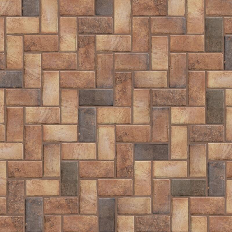 Merola Tile Tech Land Fire 4-1/4" x 8-3/4" Porcelain Floor and Wall Tile