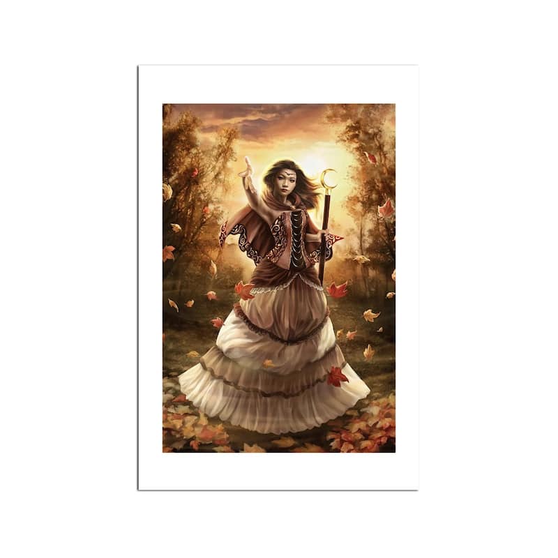 Autumn Magic Fine Art Paper Print by Selina Fenech - Multi