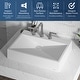 preview thumbnail 4 of 8, Karran Envy Quartz 24.5 inch Bathroom Vessel Sink