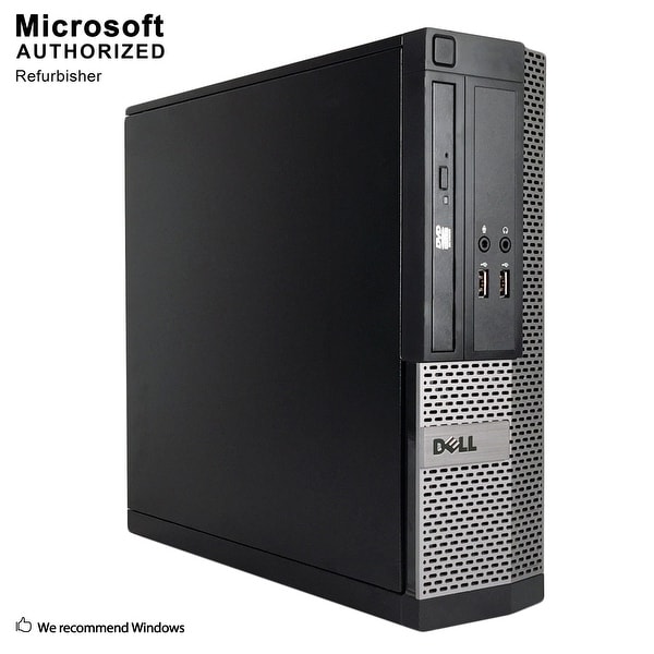 Dell OptiPlex 390 SFF Intel Core i5 2400 3.10GHz, 8GB RAM, 500GB HDD, DVD, WIFI, BT 4.0, VGA, HDMI WIN10P64(EN/ES)-Refurbished