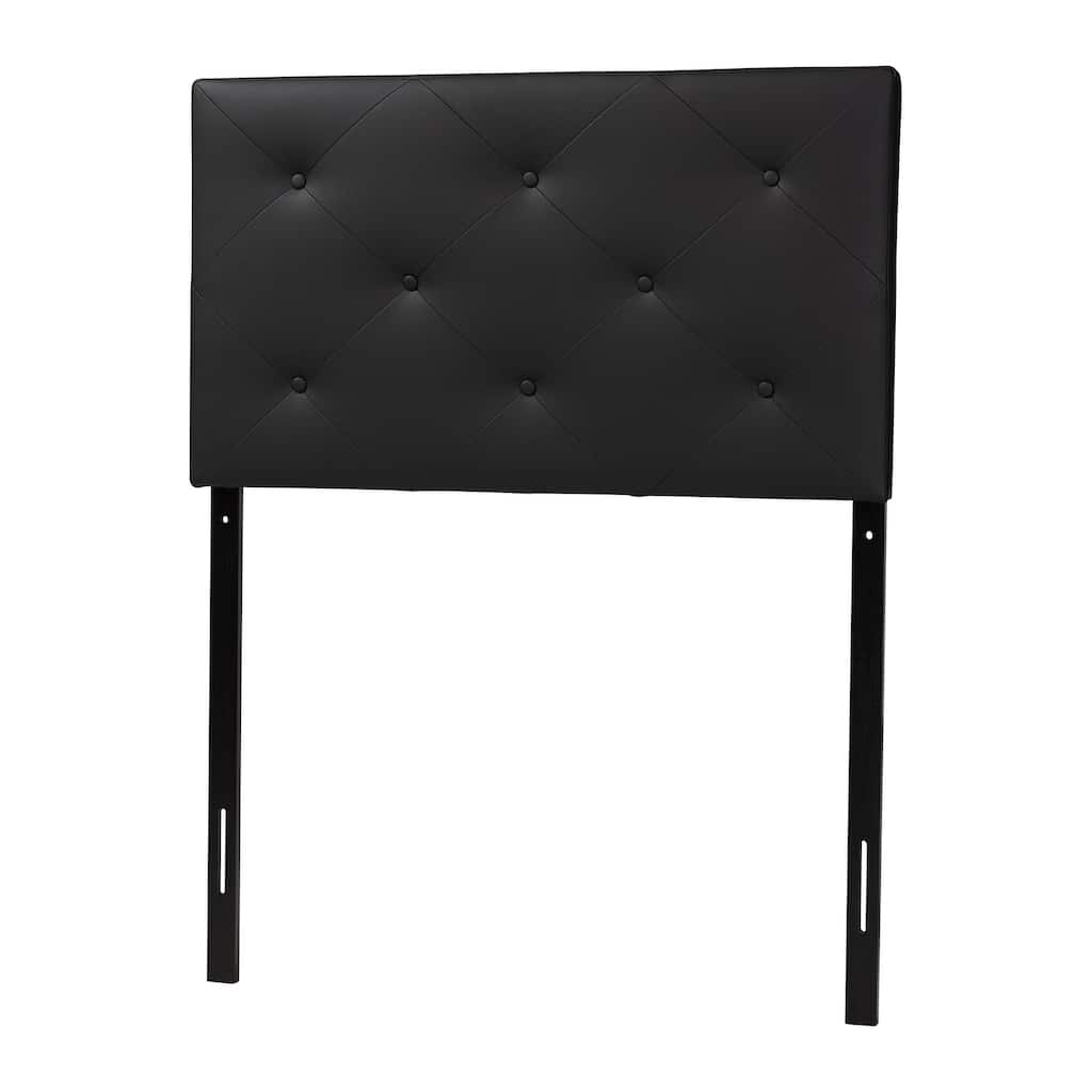 Taylor & Olive Founders Faux Leather Upholstered Headboard