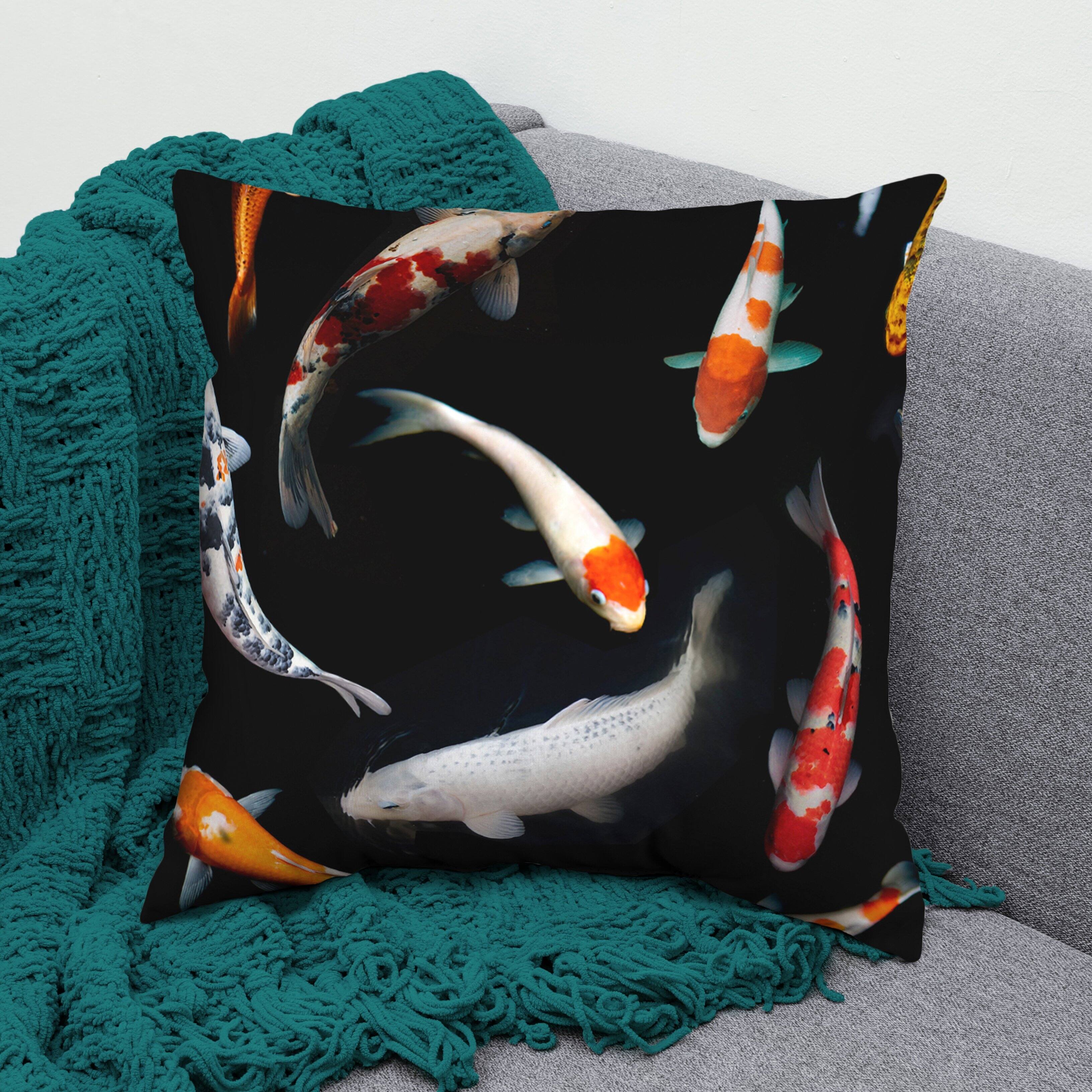 Koi Fish Double Sided Pillow Bed Bath & Beyond 35055128