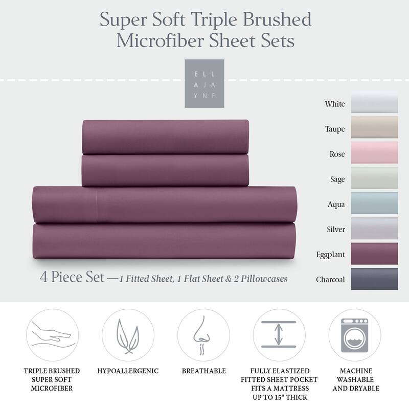 Ella Jayne Cozy Touch Sheets