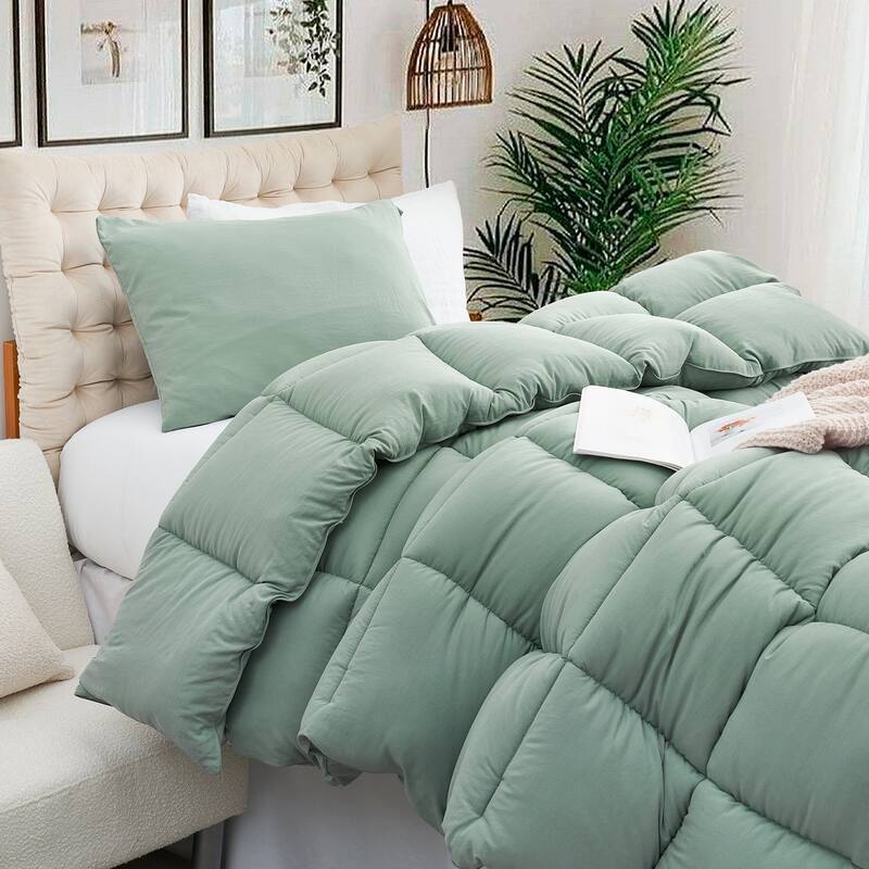 Thick Being Cool® - Coma Inducer Oversized Comforter Set - Chinois Green