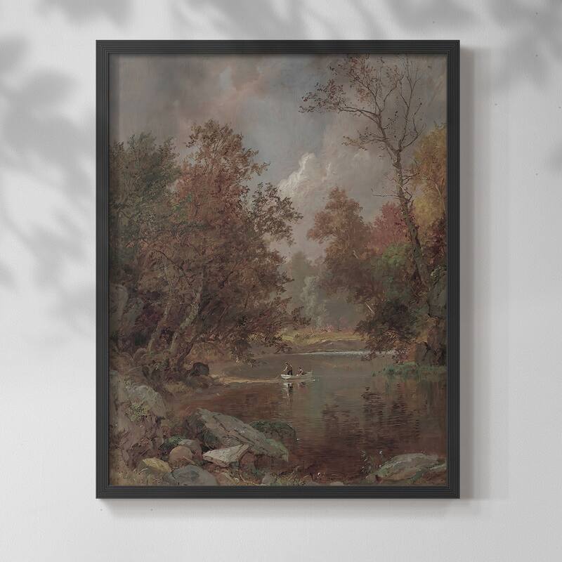 Vintage Landscape XXXVII -Framed Print