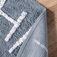 preview thumbnail 4 of 136, Nuloom Alphabet SpinClean Washable Round Rug