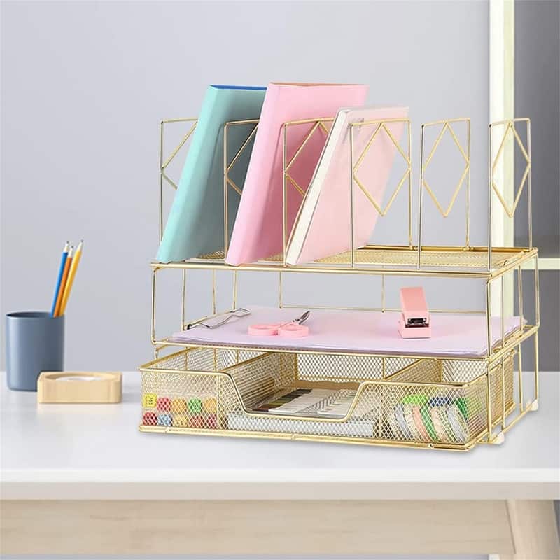 Desk Organizers and Accessories - 12.99"D x 9.06"W x 11.62"H