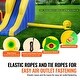 preview thumbnail 27 of 33, Inflatable Bounce House Family Backyard Bouncy Castle, for Kid Ages