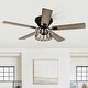 preview thumbnail 6 of 19, 52" Low Profile Ceiling Fan with Light and Remote(5-blade)
