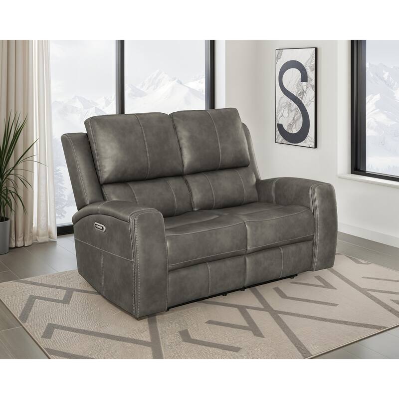 Brickston Triple Power Reclining Loveseat