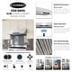 preview thumbnail 3 of 10, Cosmo 36 in. Ducted Under Cabinet Range Hood with 500 CFM, 4 Speeds