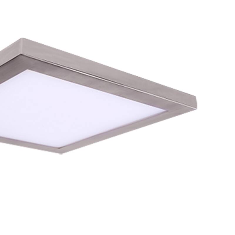 Amax Lighting LED Edge lit square light Dimmable 18W in White Finish