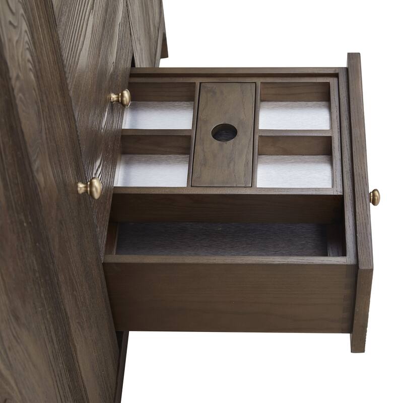 James Martin Vanities D125-V48-3WZ Gracyn 48" Free Standing Single