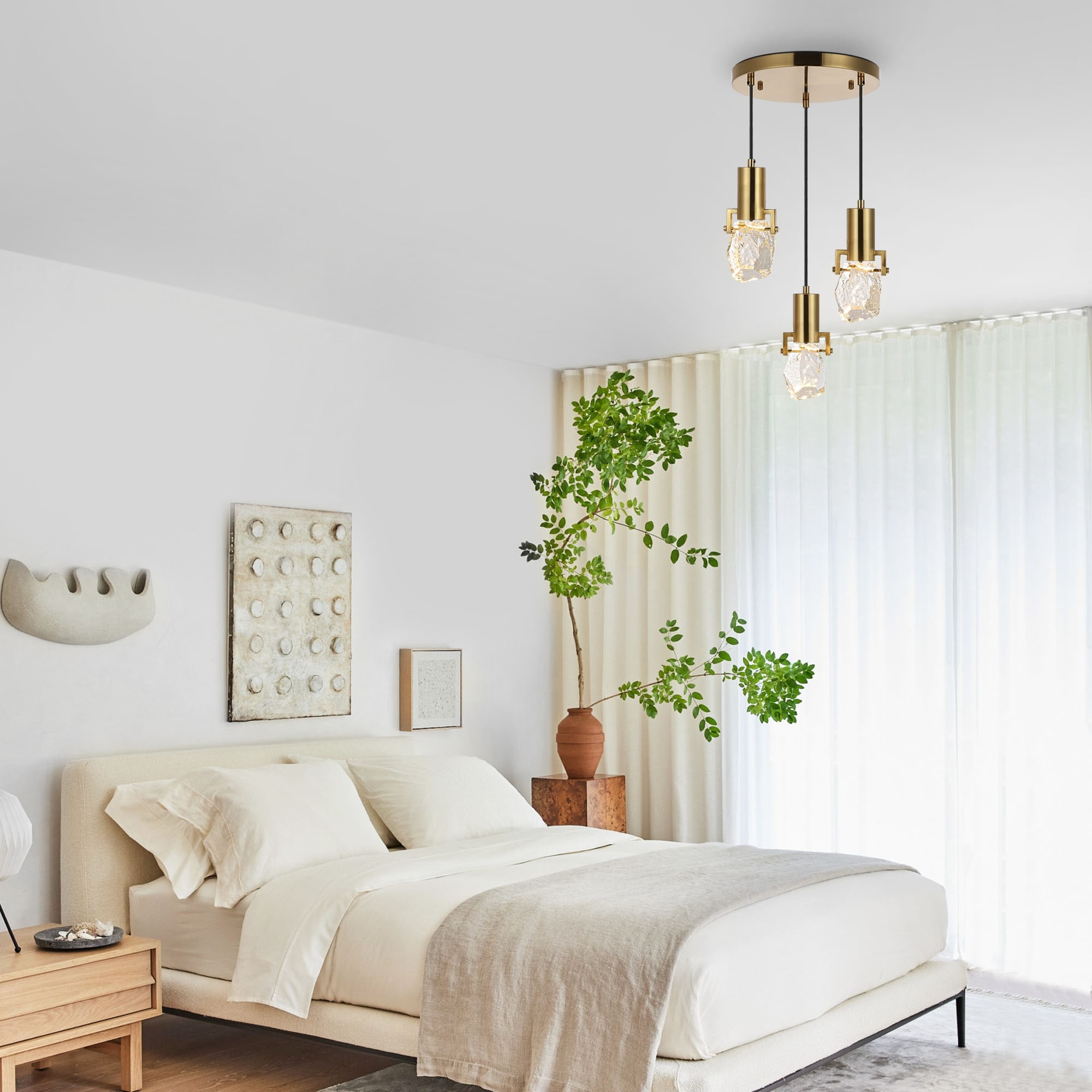 Bedroom pendant light height new arrivals