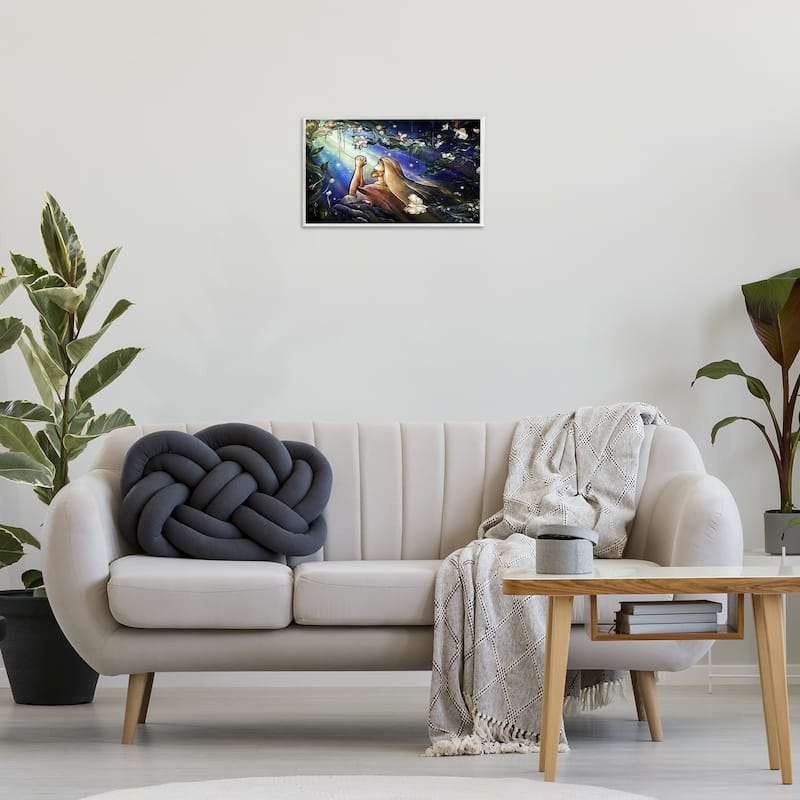Stupell Religious Gethsemane Prayer Framed Giclee Art Design By Mandie Manzano