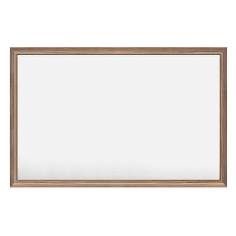 Beveled Metal Rectangle Framed Bathroom Vanity Tempered Glass Mirrors