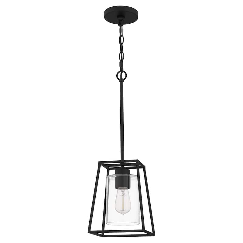 Prescott 1-Light Mini Pendant - Matte Black