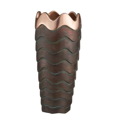 Nambe Copper Canyon Vase