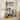 6-Tier Bakers Rack with Power Outlets Coffee Bar Station with Wine Glass Holder and Microwave Oven Stand