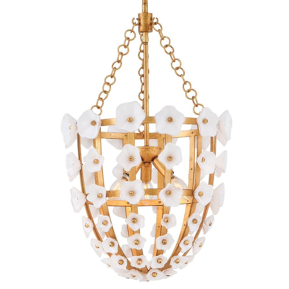 Fredrick Ramond FR41637 Azalea 3 Light 17" Wide Pendant