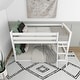 preview thumbnail 6 of 4, Max and Lily Scandinavian Twin over Twin Low Bunk Bed