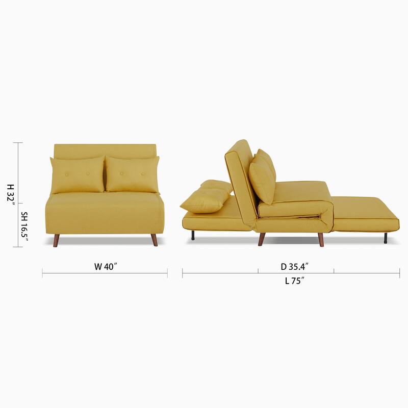 Artdeco Home - Jackson Convertible Chair