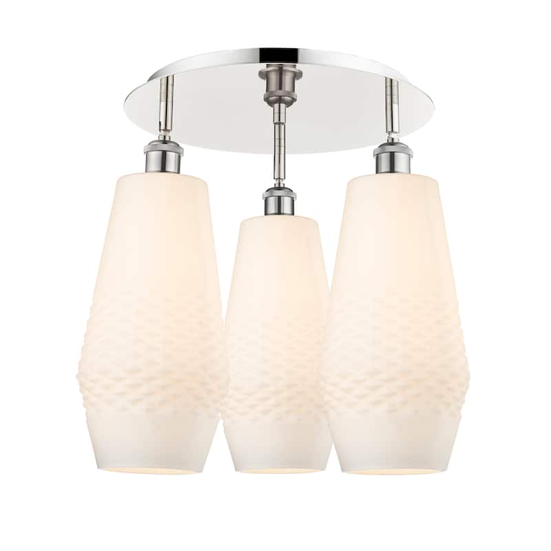 Innovations Lighting Windham - 3 Light 19" Flush Mount