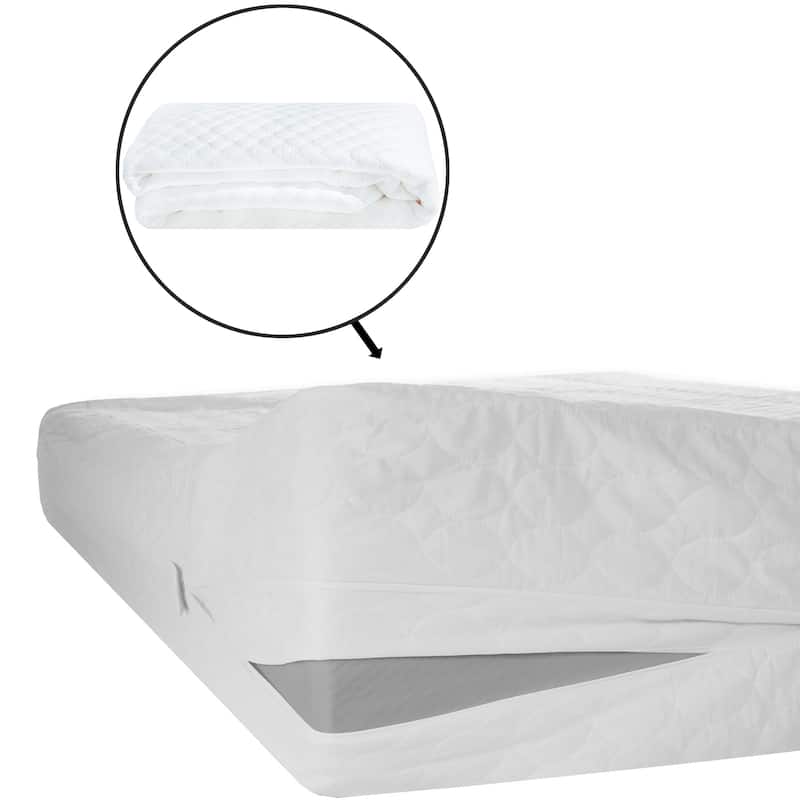 Mattress Protector – 6-Sided Waterproof and Hypoallergenic Mattress Cover by Windsor Home