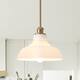 Option Antique Brass and Milky White