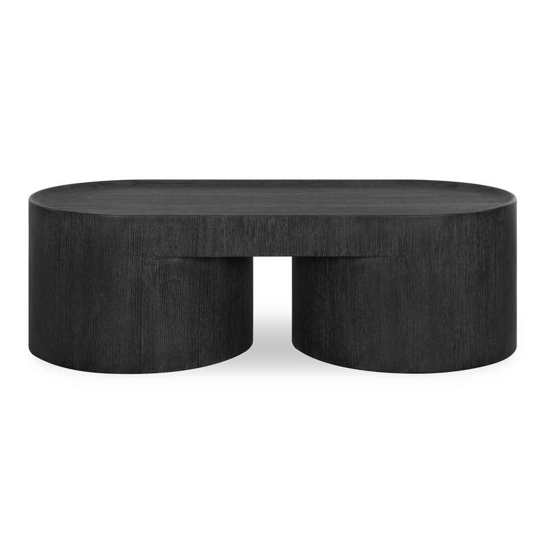 Uttermost Isbell Black Stained Coffee Table - 51.00" W x 16.00" H x 23.38" D