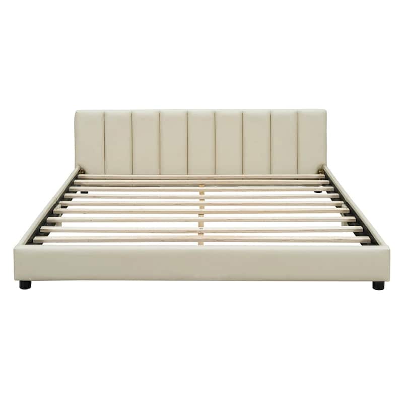 Queen Size & Twin XL Size Upholstered Mother & Child Bed