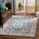 preview thumbnail 1 of 23, SAFAVIEH Bristol Hetty Vintage Boho Oriental Polyester Rug 10' x 14' - Blue/Light Grey