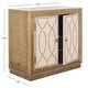 preview thumbnail 4 of 8, SAFAVIEH Yuna 2-Door Oak Storage Chest