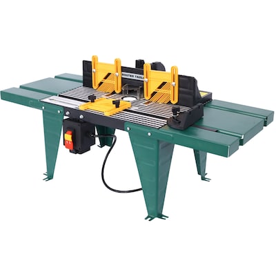 Electric Benchtop Router Table, Wood Working Craftsman Tool - 34"Lx13.5"Wx16"H