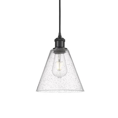 Innovations Lighting 516-1P-12-8 Berkshire Pendant Berkshire 8" Wide