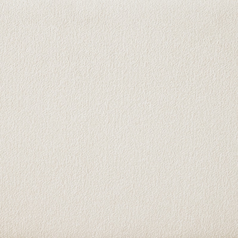 Spruce & Spring Modern Bouclé Platform Bed with Upholstered Headboard & Solid Wood Frame