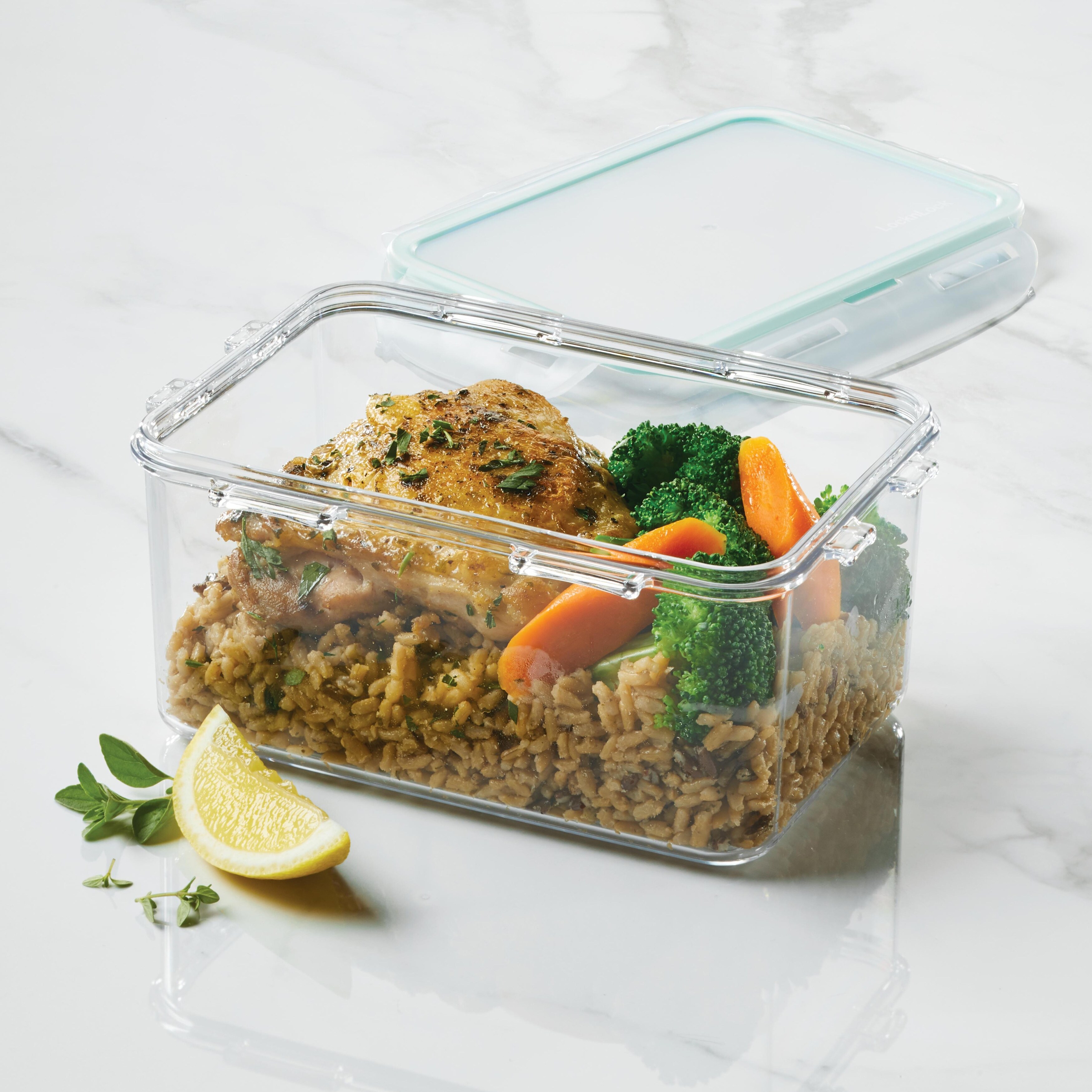 LocknLock Purely Better Vented Glass Food Storage Containers, 21