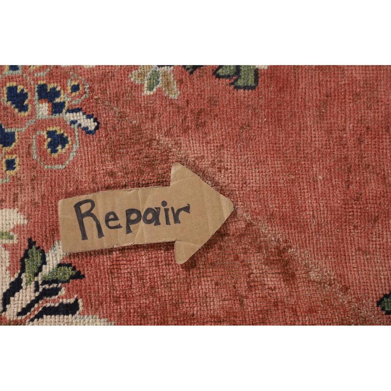 Mahal Persian Vintage Area Rug Hand-Knotted Wool Carpet - 8'5"x 12'2"