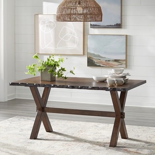 Mandeville Live Edge Solid Wood Dining Table