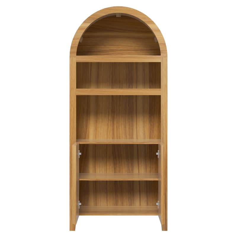 Arch Bookshelf Multi-Purpose Shelf for Living Room Kitchen
