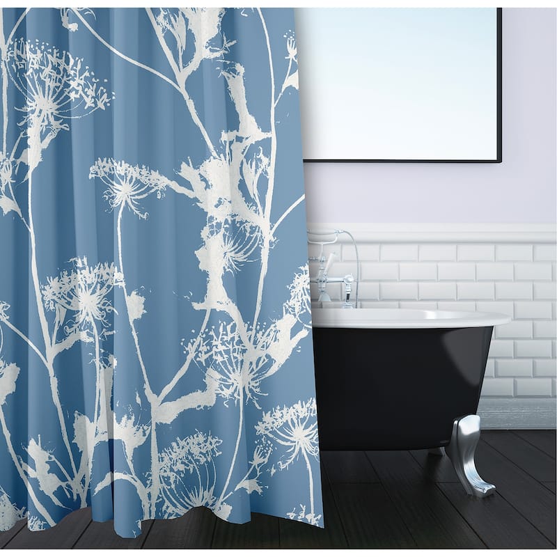 Windy Blossom Shower Curtain